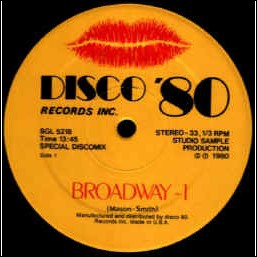 BROADWAY 1 - DISCO  '80
