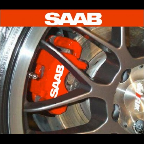 ADESIVI Saab per pinze freno, auto, tuning, 9.3 , 9.5 , 9000