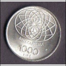 ITALIA REPUBBLICA 1970 - 1000 LIRE Concordia - FDC