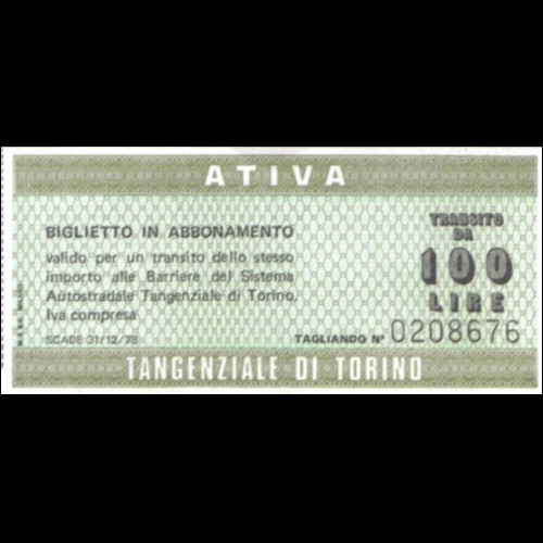 Buono Acquisto ATIVA - Lire 100