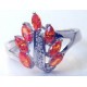 Anello da Donna - ARGENTO 925 con diamanti sintetici (Diamon