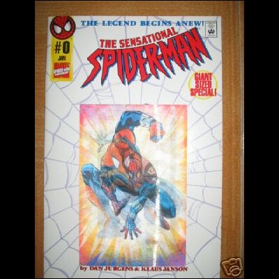   sensational spiderman 0 con ologramma