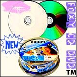 400 CD-r stampabili full-face PHILIPS - contrassegno OK