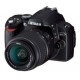 Nikon D40 nera + obiettivo AF-S DX 18-55 mm+Borsa Multi Tasc