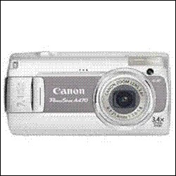 CANON PowerShot A470 argento