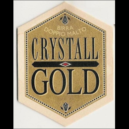 Sottobicchiere birra Crystall Gold