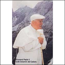 Jeps - nuove VATICANO - Giovanni Paolo II in Cadore