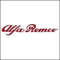 2 x Logo Alfa Romeo - Adesivo Prespaziato Intagliato
