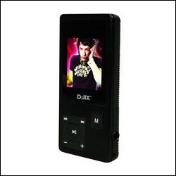 D-JIX  Lettore MP3 M 250 1 GB nero