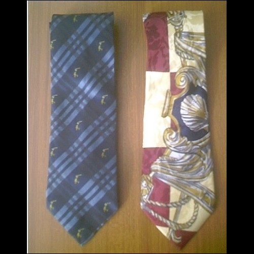 2 Belle Cravatte Di Seta