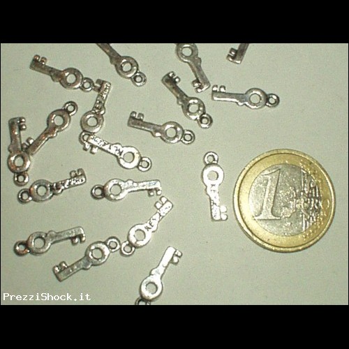 LOTTO 25 CHARMS CHIAVE