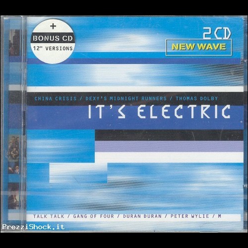 CD Compilation New Wave - It's Electric + Bonus CD