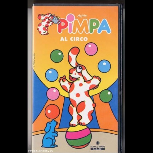 Jeps - VHS La Pimpa - Pimpa al circo