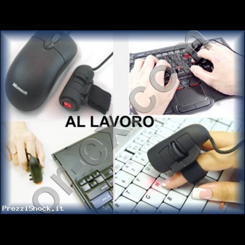 Mini Mouse ottico Finger AL DITO AD ANELLO 3D USB NEW
