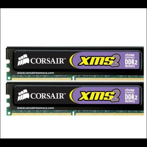 Corsair 2GB Kit 2*1GB DDR2-800 TWIN2X2048-6400C4 Twinx XMS2