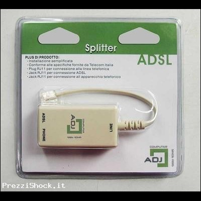 FILTRO ADSL ADJ SPLITTERRJ11