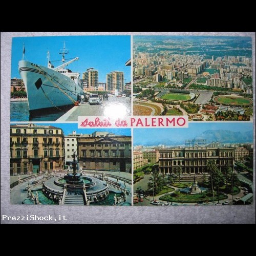 PALERMO - viaggiata - Affrancata 1983
