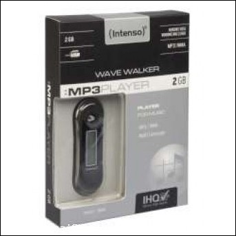 MP3 INTENSO 2GB HIGH QUALITY BLACKCOLOR USB 2,0