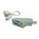 ADATTATORE USB2.0 TO SERIALE 2PORTE DONGLE STLAB