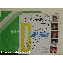 DURAN DURAN 7" "IS THERE SOMETHING..." JAPAN POSTERCOVER