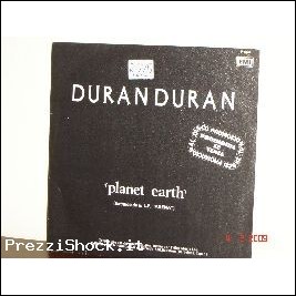 DURAN DURAN 7" "PLANET EARTH/UNION OF THE SNAKE" PROMO SPA