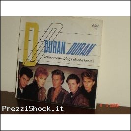 DURAN DURAN  7" IS THERE SOMETHING I SHOULD .."  STAMPA USA