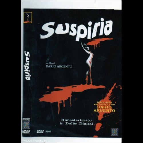 DVD SUSPIRIA DI DARIO ARGENTO
