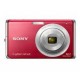 Sony Cyber-shot DSC-W190 - rosso + Caricabatt+Lithium