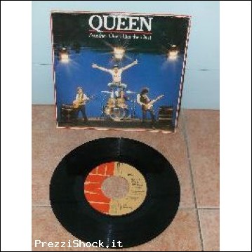 QUEEN 7" "ANOTHER ONE BITES THE DUST" STAMPA ITALIA