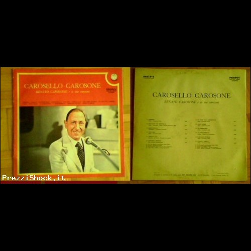 LP Old Italian Music - Renato Carosone le canzoni 1976
