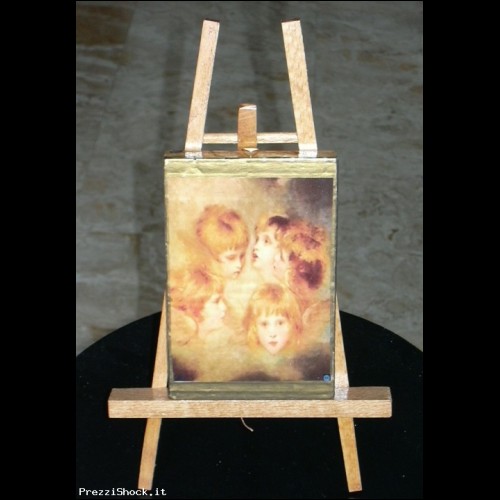 ARTIGIANATO - ICONA Angeli su legno massello cm15x10