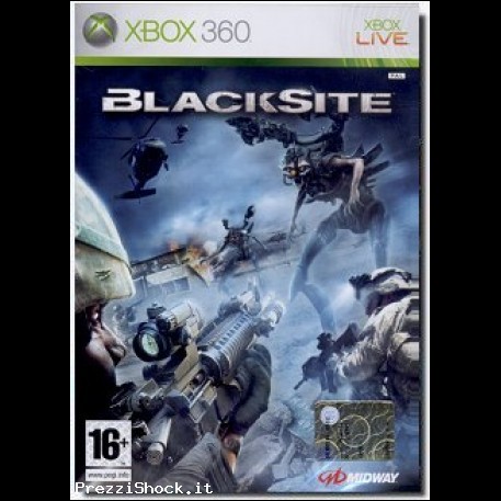 BLACKSITE AREA 51 XBOX 360 ORIGINALE NUOVO SIGILLATO!!!