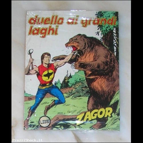 ZAGOR - Duello ai Grandi Laghi n.274 Originale/ Ottimo