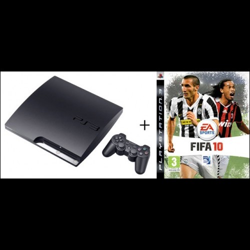PLAYSTATION 3 SLIM hdd 250 Giga + FIFA 10 - PS3