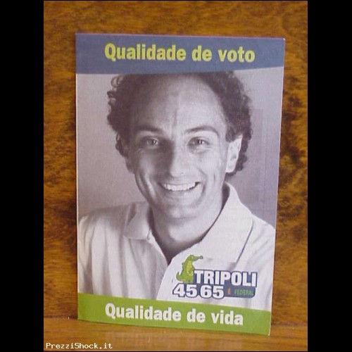 Brasilian election ad leaflet Brasil elezioni eleoes