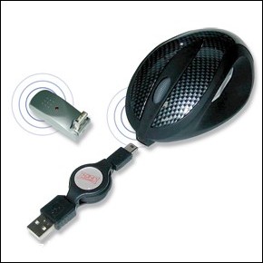 Mouse ottico 5 Tasti Wireless USB STANDARD 20576