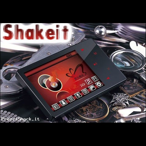 Lettore mp3 mp4 Pasen Shake it Ipod LCD 2Gb