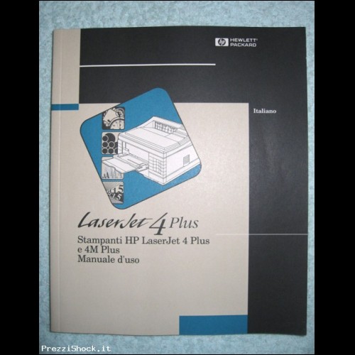 Manuale duso per stampante HP Laser Jet 4 Plus