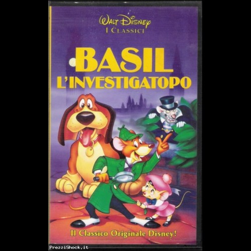 BASIL L'INVESTIGATOPO - VHS WALT DISNEY