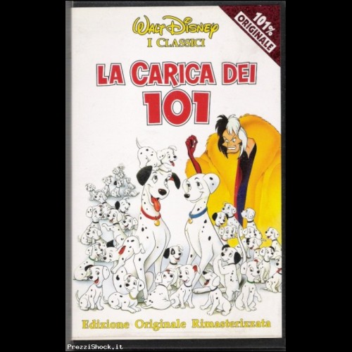 LA CARICA DEI 101 - VHS WALT DISNEY