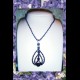 COLLANA GOTHIC IN CRISTALLI CRYSTALS NECKLACE DROP PENDANT