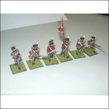 Soldati di piombo dipinti a mano (6 pezzi)