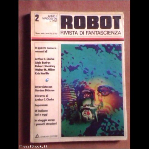 ROBOT - Rivista di fantascienza - Anno 1 n. 2 - 1976