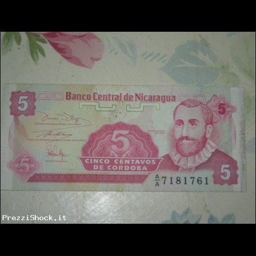 banconota da 5 centavos (nicaragua)