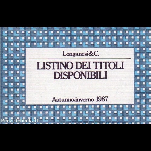 CATALOGO LIBRI ILLUSTRATO - LONGANESI & C. 1988(1)