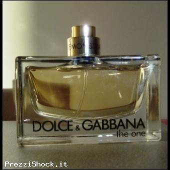 D&G Dolce&Gabbana The ONE donna 75ml edp