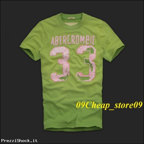 T-Shirt Abercrombie & Fitch modello Meacham Lake S-M-L-XL