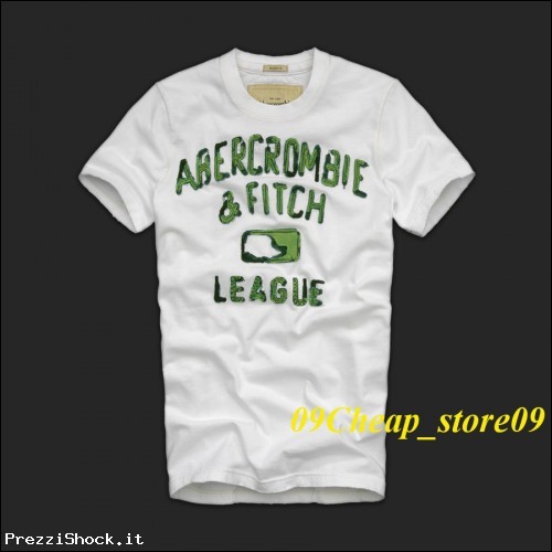 T-Shirt Abercrombie & Fitch modello Meacham Lake S-M-L-XL
