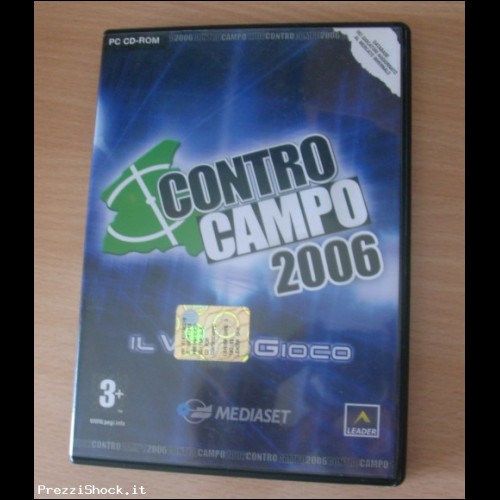 CONTROCAMPO 2006 gioco ORIGINALE x PC NUOVO!!