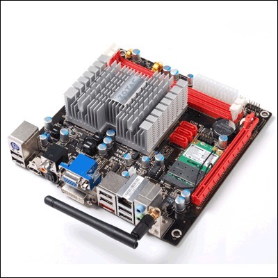 SCHEDA MADRE MINI-ITX IONITX-F-E ATOM330 NVIDIA ION NUOVA